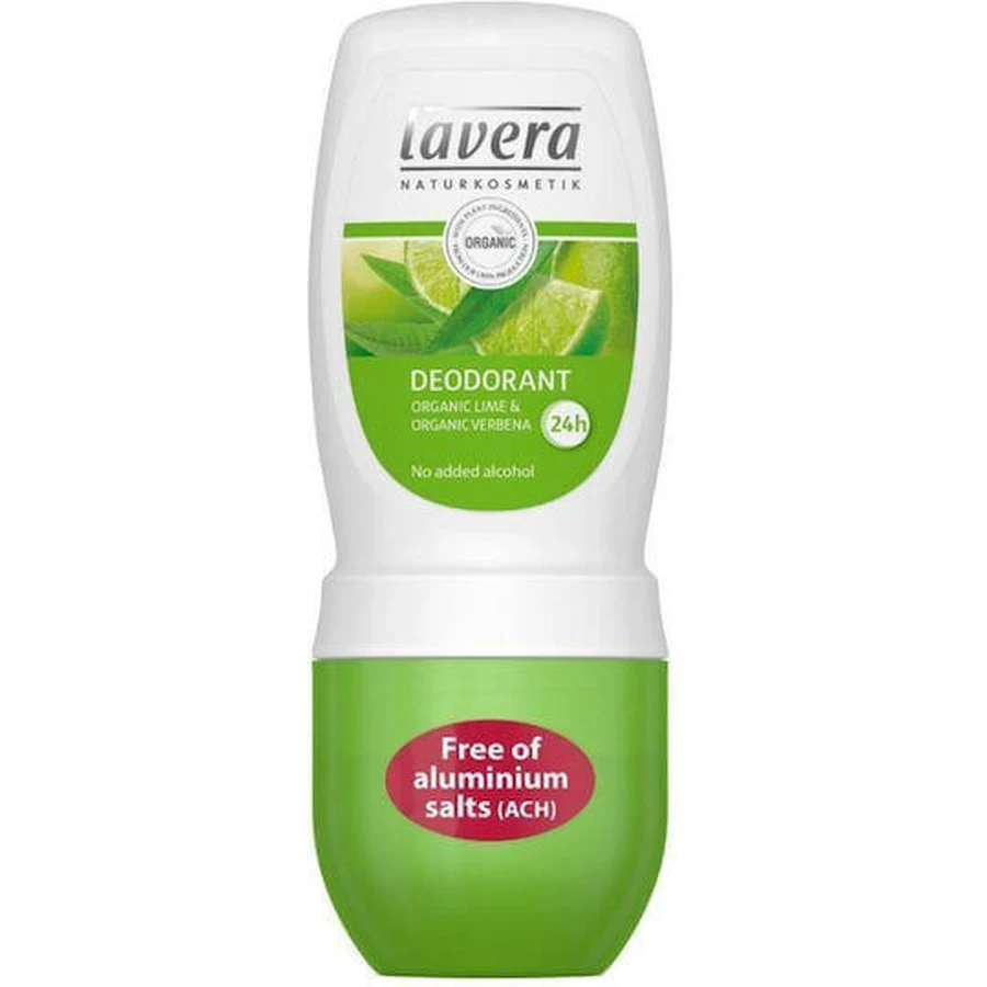 Дезодорант Lavera Natural & Fresh Дезодорант з органічним лаймом та природними мінералами Дезодорант натуральний 48-годинний рулонний дезодорант без алюмінію 50 мл: ціни та характеристики