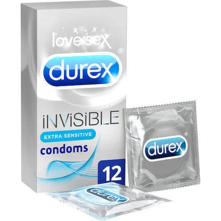 Невидимий надчутливий преконсервант Durex 12шт: ціни та характеристики