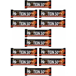 Go On Nutrition Premium Whey 50 Whey 50 батончиків з 50% протеїну зі смаком печива та крему 12x40гр
