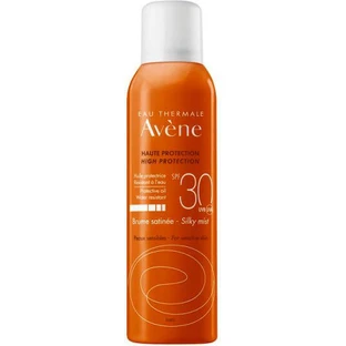 Eau Thermale Avène Silky Mist Водостойкая термальная вода для лица и тела с защитой от солнца SPF30 150 мл