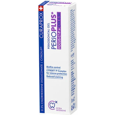 Curaprox Perio Plus Focus CHX 0.5 Зубна паста від пародонтиту 10мл: ціни та характеристики