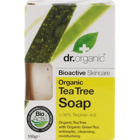 Dr.Organic Tea Tree Soap Body Soap Bar 100gr: цены и характеристики