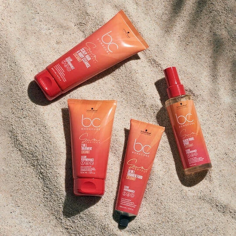 Schwarzkopf Очищуючий засіб для шкіри голови, волосся та тіла Bonacure Sun Protect після засмаги 200 мл: ціни та характеристики
