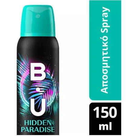 B.U. Hidden Paradise Дезодорант-спрей для тіла 48 годин свіжості Дезодорант-спрей для тіла 48 годин свіжості 150 мл: ціни та характеристики