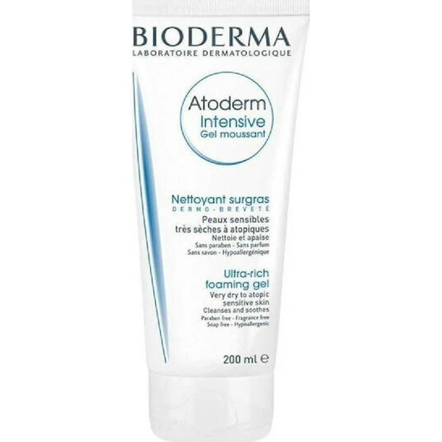 Інтенсивний гель для обличчя Bioderma Atoderm 200 мл: ціни та характеристики