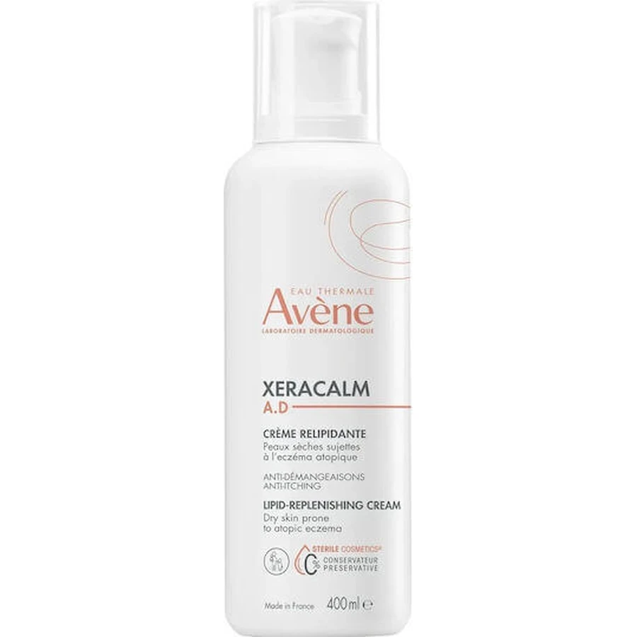 Eau Thermale Avène Xeracalm A.d Атопічна шкіра відновлюючий зволожуючий крем 400мл: ціни та характеристики