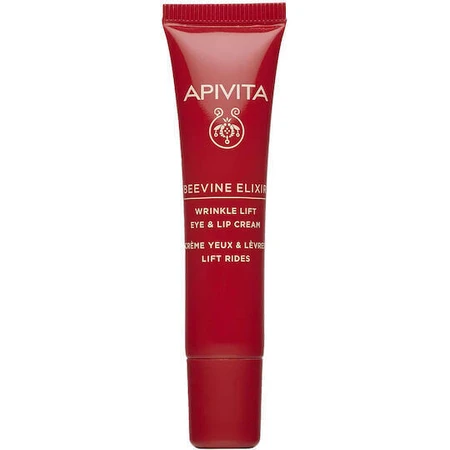 Apivita Beevine Elixir Еліксир проти зморшок і тонізуючий крем для шкіри навколо очей і губ з гіалуроновою кислотою та колагеном 15мл: ціни та характеристики