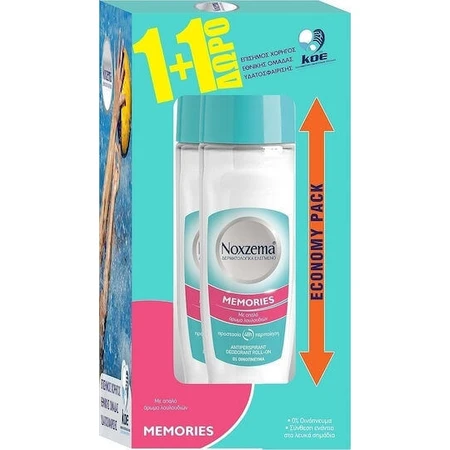 Дезодорант-антиперспірант Noxzema Memories 48h Roll-On 2х75мл: ціни та характеристики