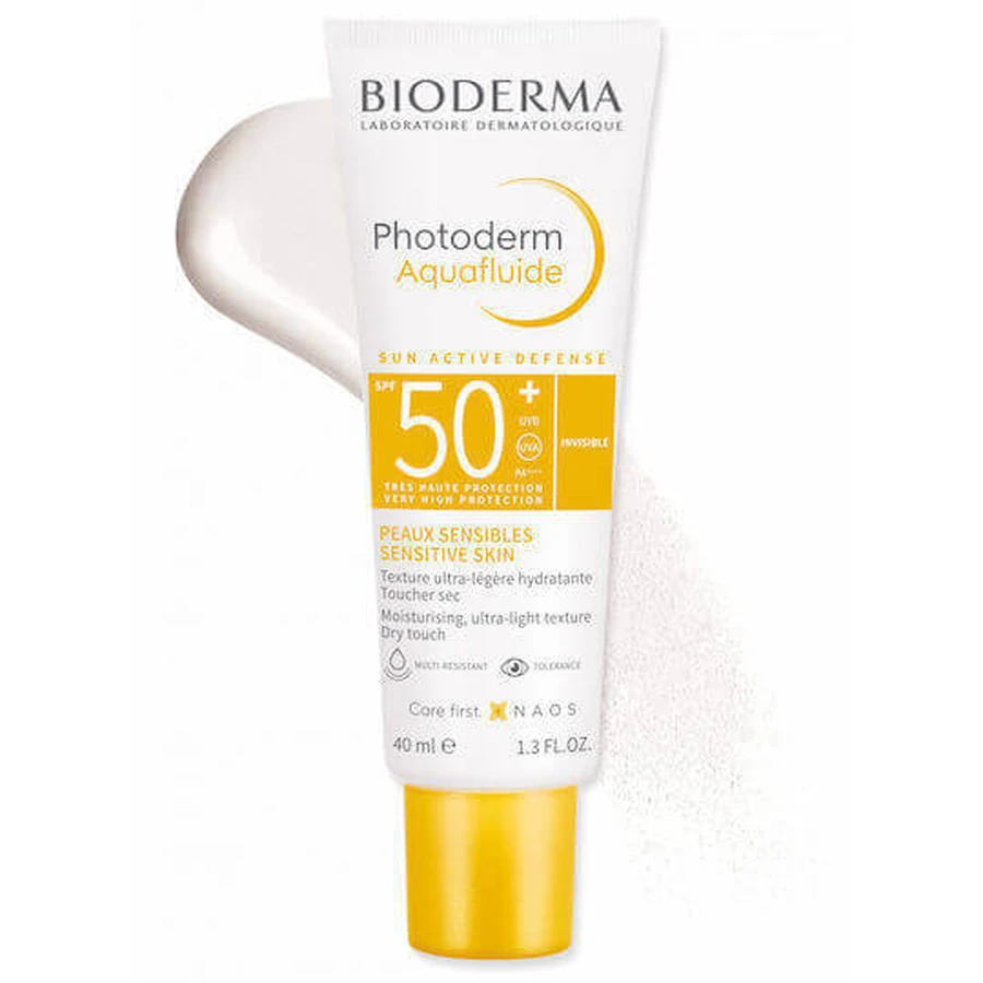 Крем для обличчя від сонця Bioderma Photoderm Photoderm Aquafluide SPF50 40мл: ціни та характеристики