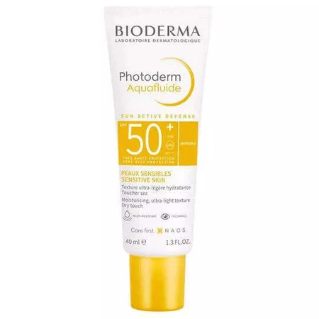 Крем для обличчя від сонця Bioderma Photoderm Photoderm Aquafluide SPF50 40мл: ціни та характеристики