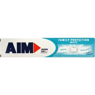 AIM Family Protect White Отбеливающая зубная паста 75 мл