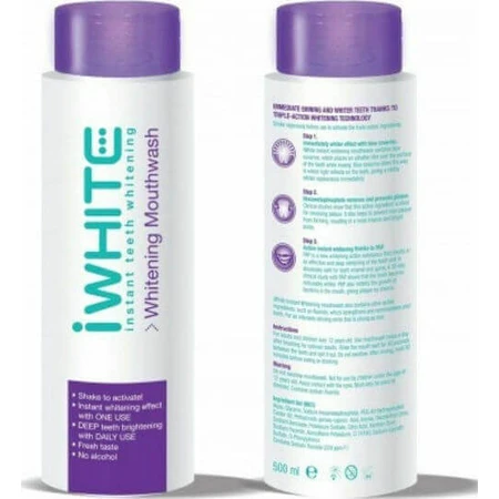 iWhite Мгновенный ополаскиватель для рта: цены и характеристики