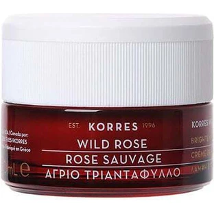 Korres Apothecary Wild Rose Крем-гель для обличчя зволожуючий та омолоджуючий 24-годинний з гіалуроновою кислотою та вітаміном С 40мл