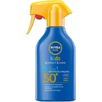Nivea Sun Kids Protect & Care Водостійкий дитячий сонцезахисний крем-спрей SPF50 270 мл: ціни та характеристики