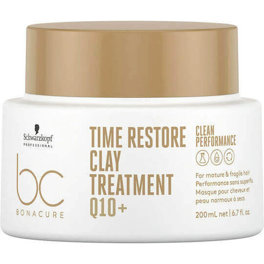 Schwarzkopf Time Restore Clay Repair Hair Mask 200 мл: цены и характеристики