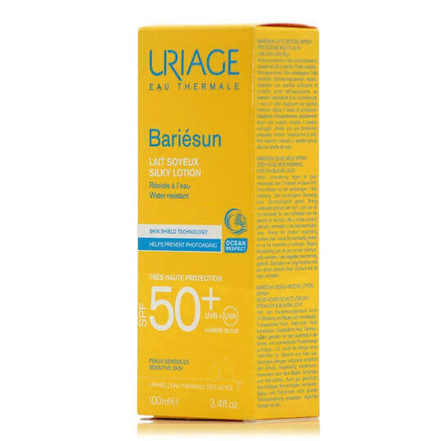 Uriage Bariesun Bariesun Silky Lotion Водостойкий солнцезащитный лосьон для лица SPF50 100 мл: цены и характеристики
