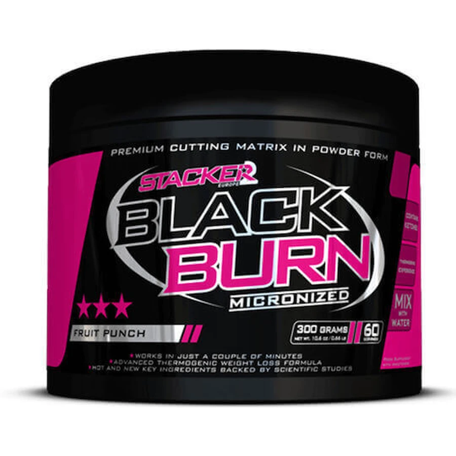 Stacker 2 Black Burn микронизированный со вкусом фруктового сока 300 гр.: цены и характеристики