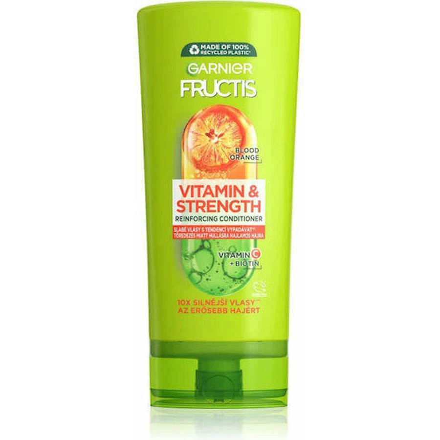 Garnier Fructis Fructis Кривавий апельсин Вітамінний відновлювальний/живильний кондиціонер для фарбованого волосся 200 мл: ціни та характеристики
