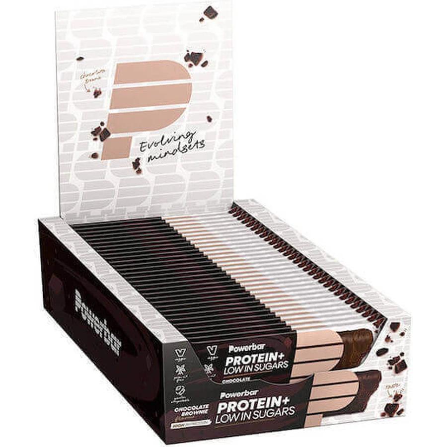 Батончики PowerBar Protein+ с 30% белка и вкусом шоколадного пирожного 30x35 гр.: цены и характеристики