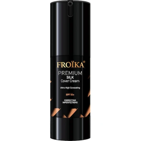 Крем для обличчя Froika Premium Silk Cover Colour Денний крем з SPF50 для усунення недоліків шкіри та контролю себуму 30мл: ціни та характеристики