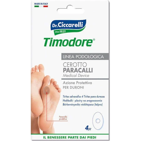 L'Officinale del Dottor Ciccarelli Защитные повязки от мозолей для потрескавшихся пяток 4шт: цены и характеристики