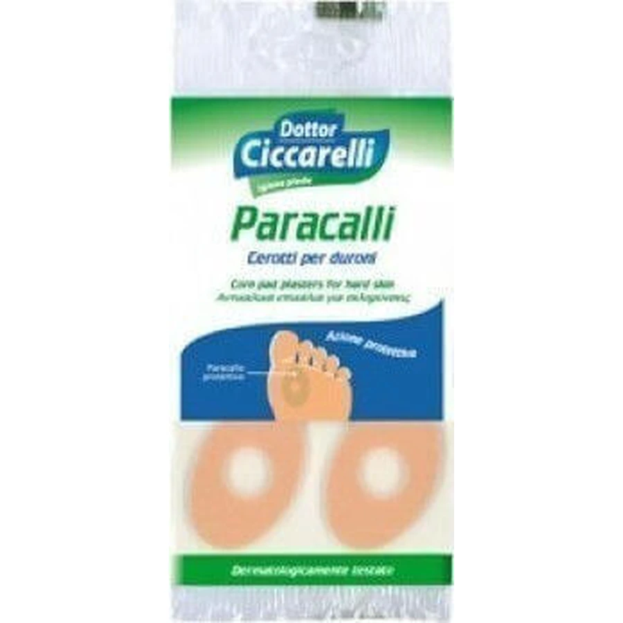 L'Officinale del Dottor Ciccarelli Защитные повязки от мозолей для потрескавшихся пяток 4шт: цены и характеристики