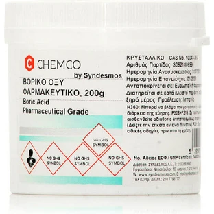 Борная кислота Chemco 200гр