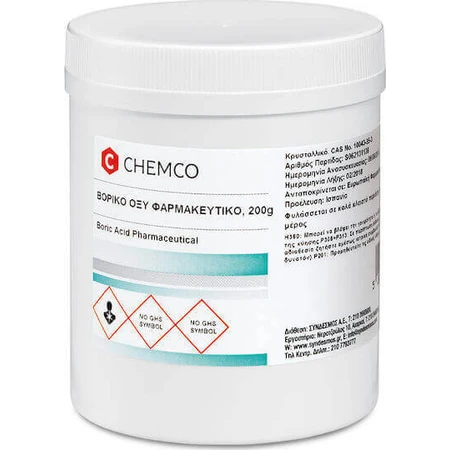 Борная кислота Chemco 200гр: цены и характеристики