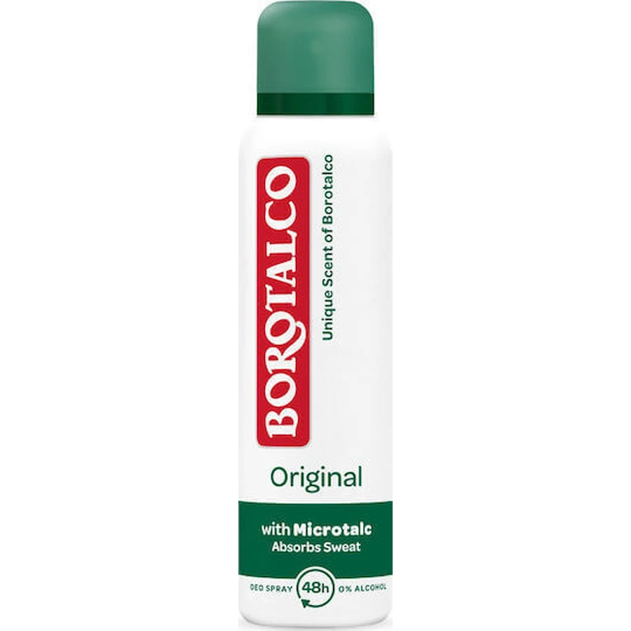 Дезодорант-спрей Borotalco Original Deodorant 48h Дезодорант-спрей 150мл: ціни та характеристики