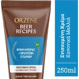 Зволожуючий кондиціонер Orzene Пивний солод + пшеничний протеїн для всіх типів волосся 250мл