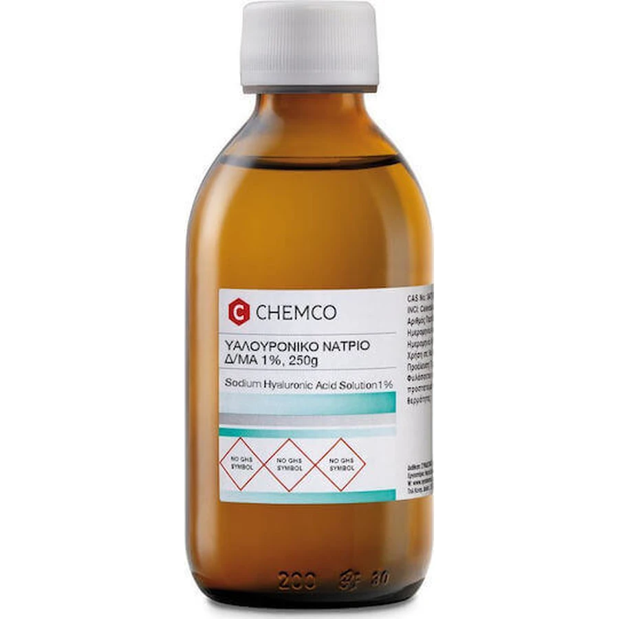 Гіалуронова кислота натрію Chemco Гіалуронат натрію 250гр: ціни та характеристики