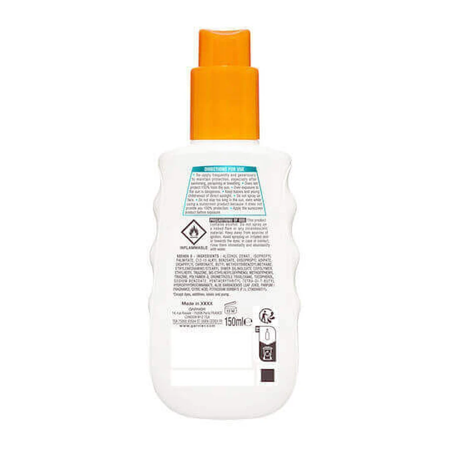 Garnier Invisible Protect Refresh Солнцезащитный спрей для лица и тела SPF30 150 мл: цены и характеристики