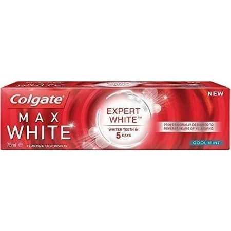 Відбілююча зубна паста Colgate Max White Expert White Oroginal 75 мл: ціни та характеристики