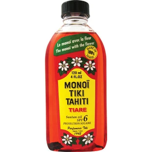 Monoi Tiki Tahiti Monoi Oil Олія для обличчя та тіла Monoi Сонцезахисна олія SPF6 120 мл