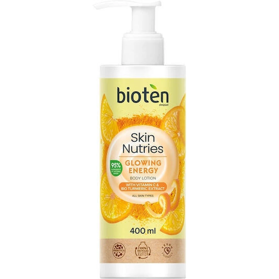 Bioten Skιn Nutries Glowing Energy Увлажняющий лосьон для тела для всех типов кожи 400 мл: цены и характеристики