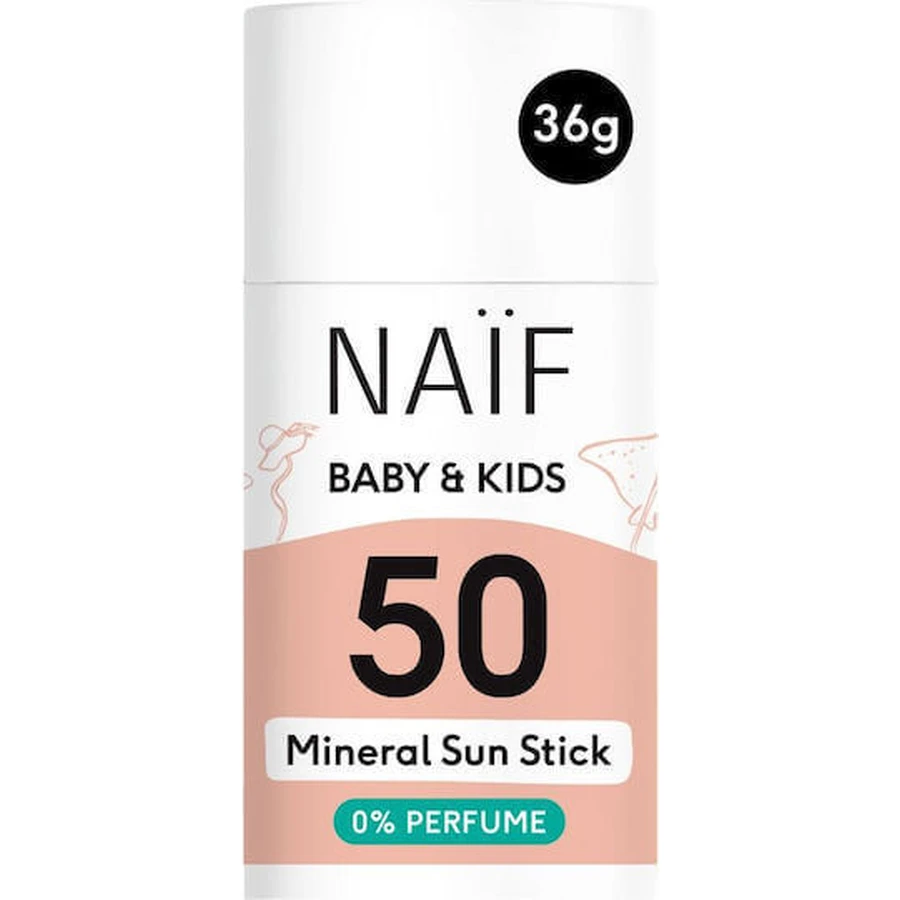 Naïf Водостойкий детский солнцезащитный крем-стик SPF50 36 мл: цены и характеристики