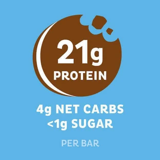 Протеїновий батончик Quest Nutrition Протеїновий батончик з білком та смаковим печивом 21г та вершками 60г