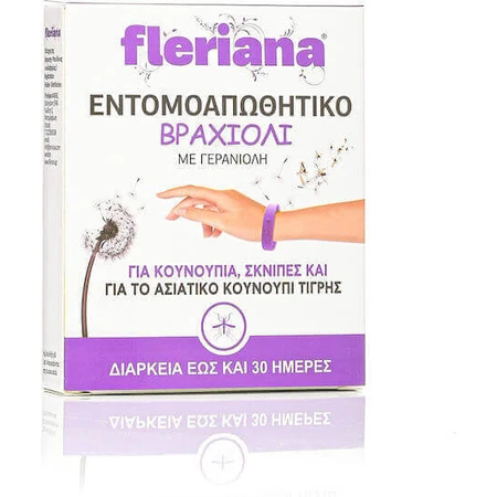 Fleriana Средство для отпугивания насекомых с гераниолом Подходит для детей: цены и характеристики