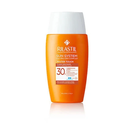 Rilastil Sun System Water Touch Водостійкий сонцезахисний крем для обличчя SPF30 50 мл: ціни та характеристики