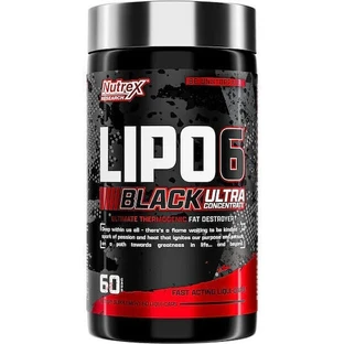 Nutrex Lipo 6 Black Ultra Concentrate с неароматизированным вкусом 60 капс