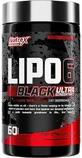 Ультраконцентрат Nutrex Lipo 6 Black Ultra зі смаком без ароматизаторів 60 капс.