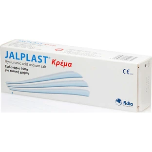 Jalplast Гіалуронова кислота з натрієвою сіллю крем для загоєння та опіків 100гр