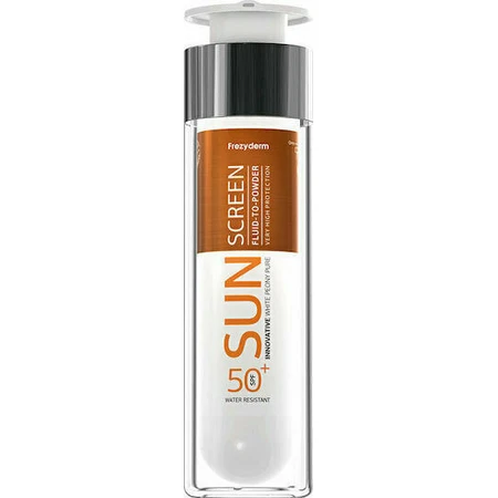 Frezyderm Sun Screen Fluid-to-Powder Солнцезащитный лосьон для лица SPF50 50 мл: цены и характеристики