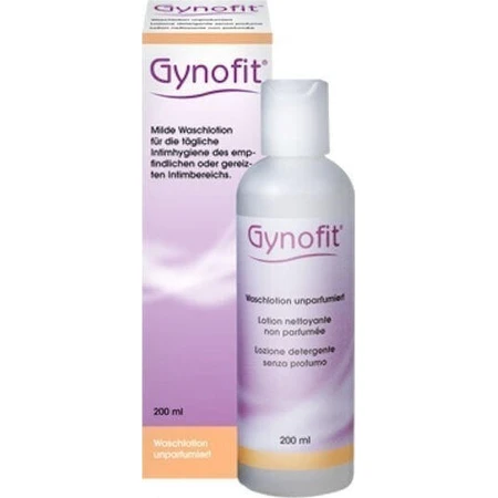 Gynofit Мягкий очищающий лосьон для чувствительных зон Лосьон 200 мл: цены и характеристики