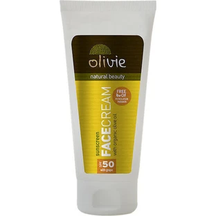 Мінеральний сонцезахисний крем для обличчя Olivie SPF50 50мл