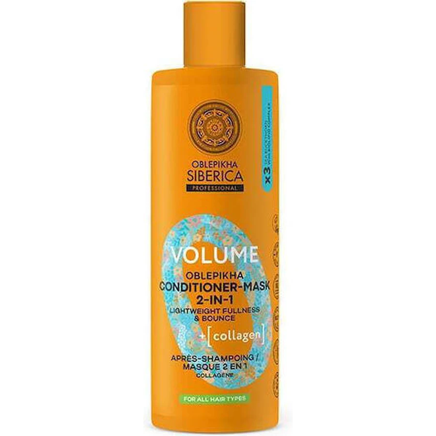 Natura Siberica Oblepikha Oblepikha Volume Объемный кондиционер для всех типов волос 400 мл: цены и характеристики