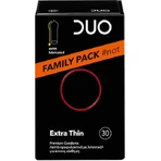 Duo Презерватив экстра тонкий Семейная упаковка 30шт: цены и характеристики