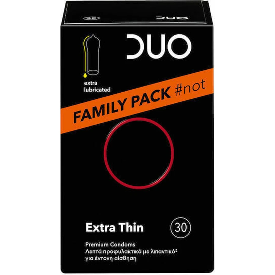 Duo Презерватив экстра тонкий Семейная упаковка 30шт: цены и характеристики