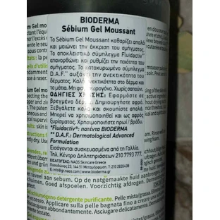 Bioderma Sebium Гель для лица для кожи, склонной к акне 500 мл