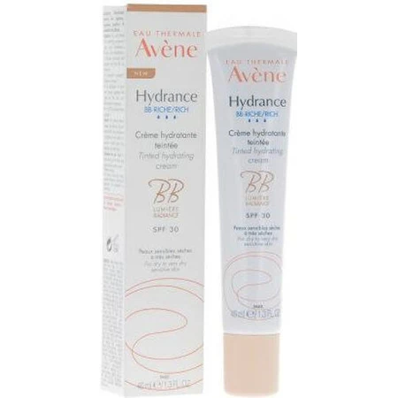 Eau Thermale Avène Hydrance BB Багата денна емульсія для обличчя з SPF30 для зволоження та усунення недоліків 40мл: ціни та характеристики